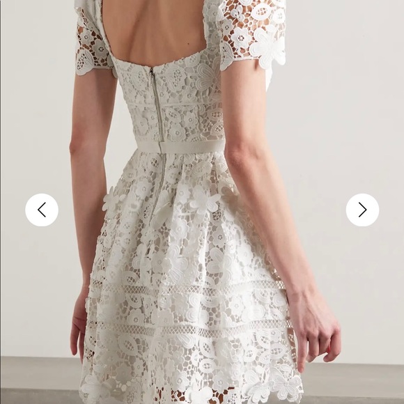 Self Portrait White Dress - Picture 2 of 10